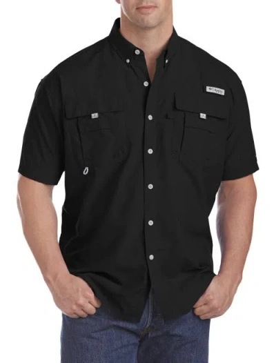 Columbia Pfg Bahama Ii Short-sleeve Sport Shirt In Black
