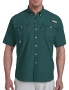 Columbia Pfg Bahama Ii Short-sleeve Sport Shirt In Midnight Teal