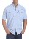 Columbia Pfg Bahama Ii Short-sleeve Sport Shirt In Sail Blue