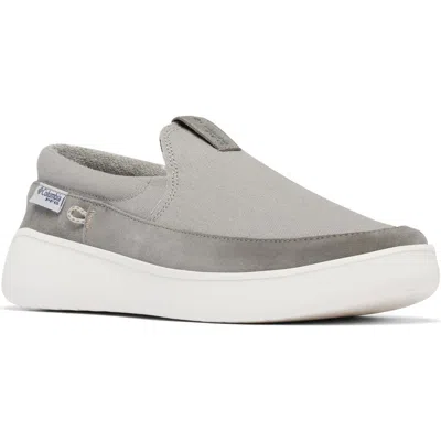 Columbia Pfg Boatside™ Slip-on Sneaker In Titanium/ancient Fossil