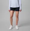 Columbia Pfg Coral Point Iii Shorts Women's Black 5" Inseam Activewear Kfc201 In Multi