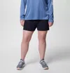 Columbia Pfg Coral Point Iii Shorts Women's Black Stretch 7" Inseam Erk1921 In Black