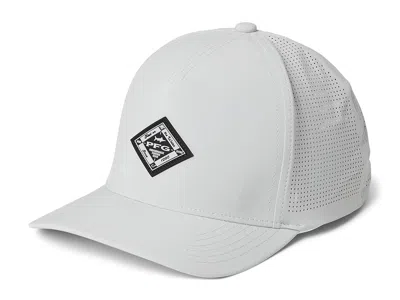 Columbia Pfg Elite 3d Stretch Snap Back Traditional Hats Cool Grey/fotw 1996: One Size In White