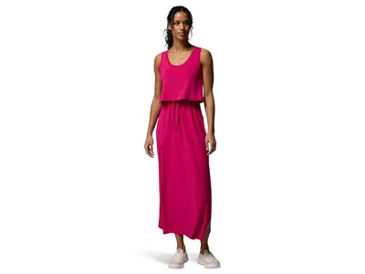 Columbia Pfg Freezertm Maxi Dress In Pink