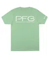 Columbia Men's Pfg Hooks Short Sleeve T-shirt In Green