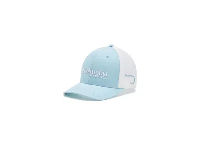Columbia Pfg Logo Mesh Ball Cap Traditional Hats Marine Light/white/hook: Xxl (7 3/8-8)