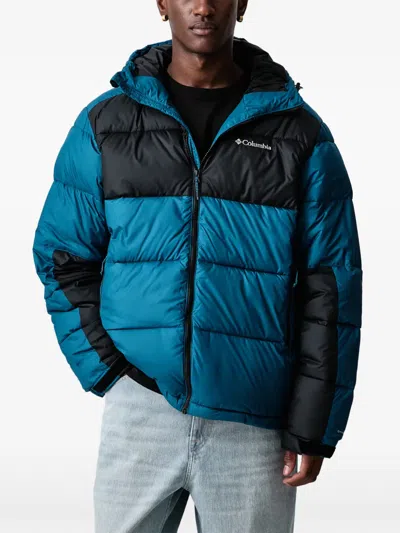 Columbia Pike Lake Ii Colour-block Hooded Jacket In Blue