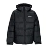 Columbia Mens Black Brand-embroidered Funnel-neck Regular-fit Shell Jacket In Black