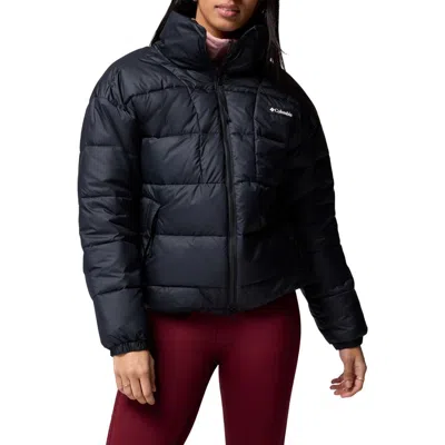 Columbia Pike Lake Ii Water Repellent Insulated Puffer Coat In Black