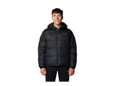 Columbia Cloudview Hooded Puffer Jacket In Black