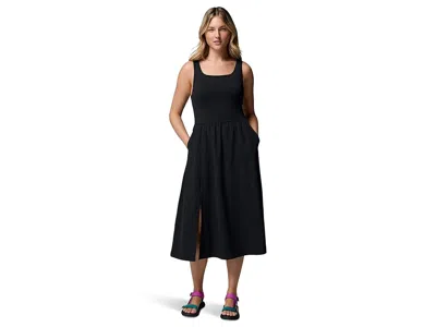 Columbia Pinetown Canyon Rib Dress In Black