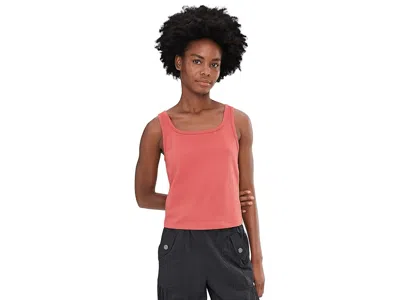 Columbia Pinetown Canyon Rib Tank Top In Red