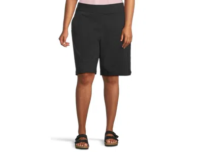 Columbia Plus Size All Seasons Longtm Shorts In Black