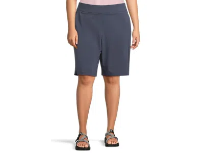 Columbia Plus Size All Seasons Longtm Shorts In Blue