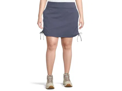 Columbia Plus Size All Seasons Ruched Skort In Blue