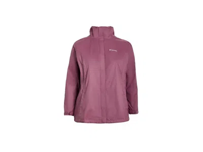 Columbia Plus Size Arcadia Iitm Jacket Women's Coat Antique Mauve: 2x In Brown