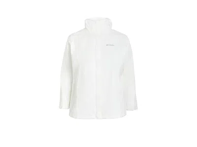 Columbia Plus Size Arcadia Iitm Jacket Women's Coat Sea Salt: 2x In White