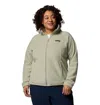 Columbia Plus Size Benton Springs Fleece Jacket In Gray