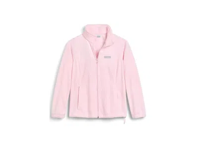 Columbia Plus Size Benton Springs Full Zip Women's Coat Satin Pink: 3x, Fleece/polyester