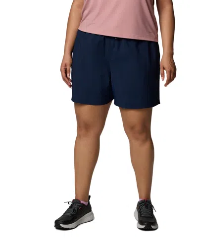 Columbia Plus Size Bluevista Hill Elastic Shorts