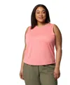 Columbia Plus Size Bogata Bay Tank Top In Pink