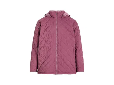 Columbia Plus Size Cozy Summit Lined Jacket Women's Coat Antique Mauve: 1x In Animal Print