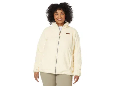 Columbia Plus Size Fire Side Ii Sherpa Full Zip In Neutral