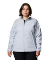 Columbia Plus Size Kruser Ridge Iii Softshell Jacket In Blue