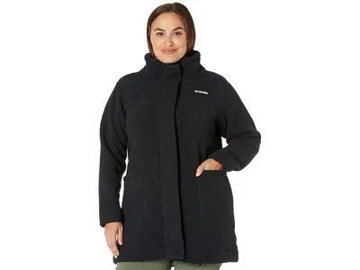 Columbia Plus Size Panoramatm Long Jacket In Black
