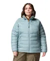 Columbia Plus Size Powder Lite Ii Full Zip Insulated Jacket In Blue