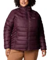 Columbia Plus Size Powder Lite Ii Full Zip Insulated Jacket In Moonvista
