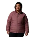 Columbia Plus Size Powder Lite Ii Full Zip Insulated Jacket In Purple