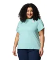 Columbia Plus Size Rolling Bend Graphic Short Sleeve Top