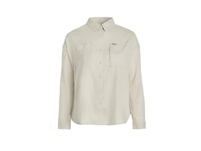 Columbia Plus Size Silver Ridge Utilitytm Long Sleeve Shirt In Gray