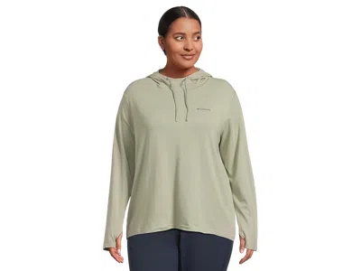 Columbia Plus Size Sun Trektm Hoodie Ii In Pink