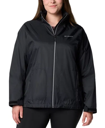 Columbia Plus Size Switchback Iv Jacket In Black