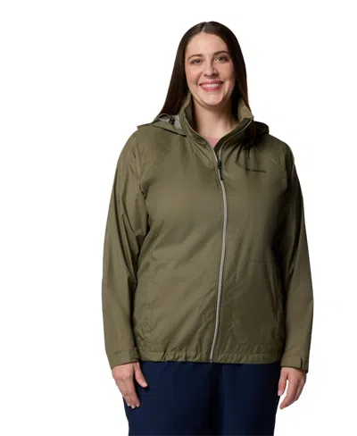 Columbia Plus Size Switchback Iv Jacket In Green