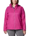 Columbia Plus Size Switchback Iv Jacket In Pink