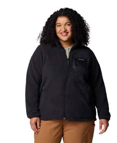 COLUMBIA PLUS SIZE WEST BEND FULL ZIP II FLEECE JACKET