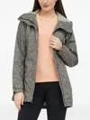 Columbia Polka-dot Pattern Jacket In Gray
