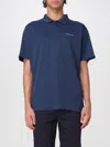 Columbia Polo Shirt  Men Color Navy In Blue