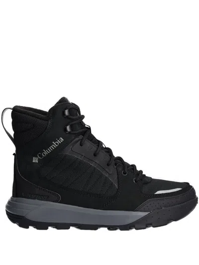 Columbia Portlander Lace-up Hiking Boots In Black
