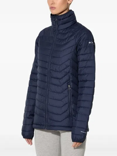 Columbia Powder Lite™ Quilted Chevron Jacket In Blue