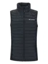Columbia Turtleneck Vest In Black