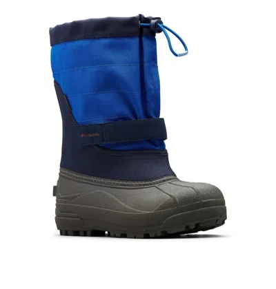 Columbia Kids' Powderbug Pl Ii 1637873 Blue Waterproof Snow Boot Rhs6894