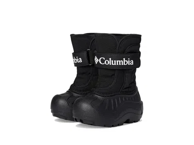 Columbia Powderbugtm Snowlitetm Strap (toddler) Kids Shoes Black/white : 4 Toddler M In Multi
