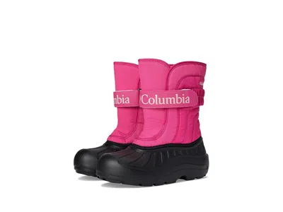 Columbia Powderbugtm Snowlitetm Strap (toddler/little Kid/big Kid) Kids Shoes Pink Ice/satin Pink : 1 Little 