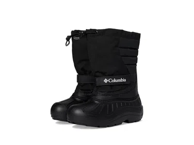Columbia Powderbugtm Snowlitetm (toddler) Kids Shoes Black/white : 8 Toddler M, Textile In Multi