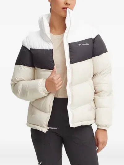 Columbia Puffect™ Colour-block Puffer Jacket In Neutral
