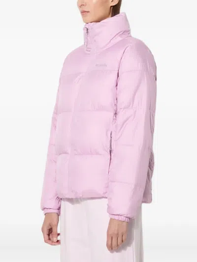 Columbia Puffect High-neck Puffer Jacket In Pink